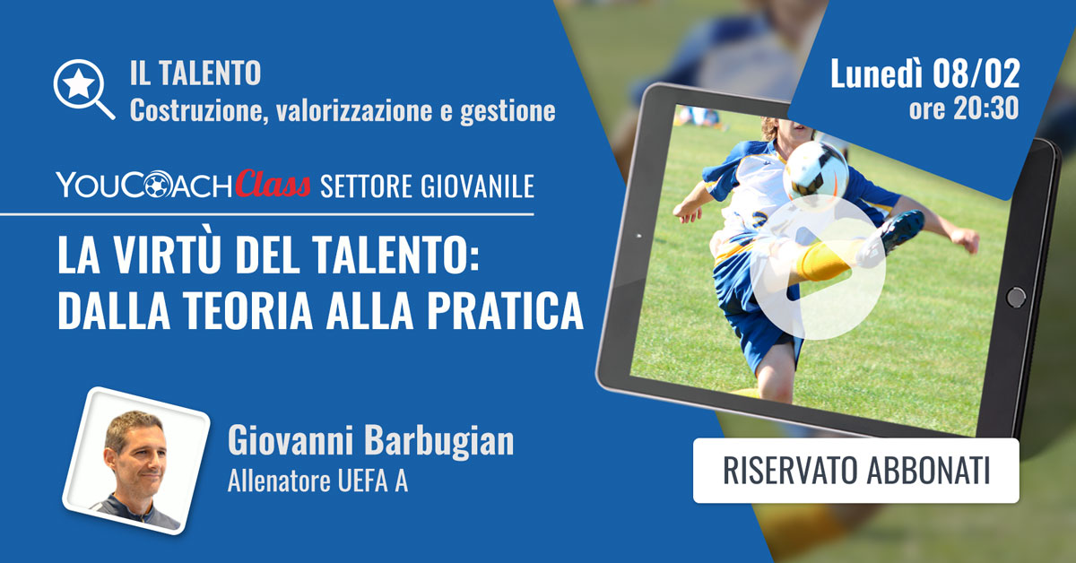 Barbugian webinar calcio per YouCoachClass