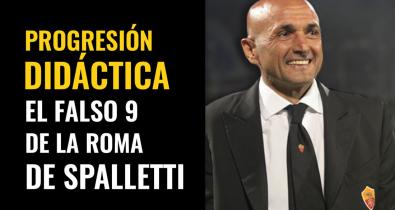 El falso 9 de la roma de spalletti