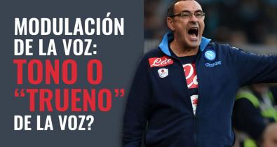 El tono de la voz Maurizio Sarri