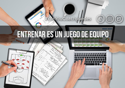 ConYouCoachPuedes: Entrenar es un juego en equipo